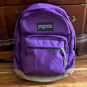 Excellent condition Large Purple Jansport Backpack